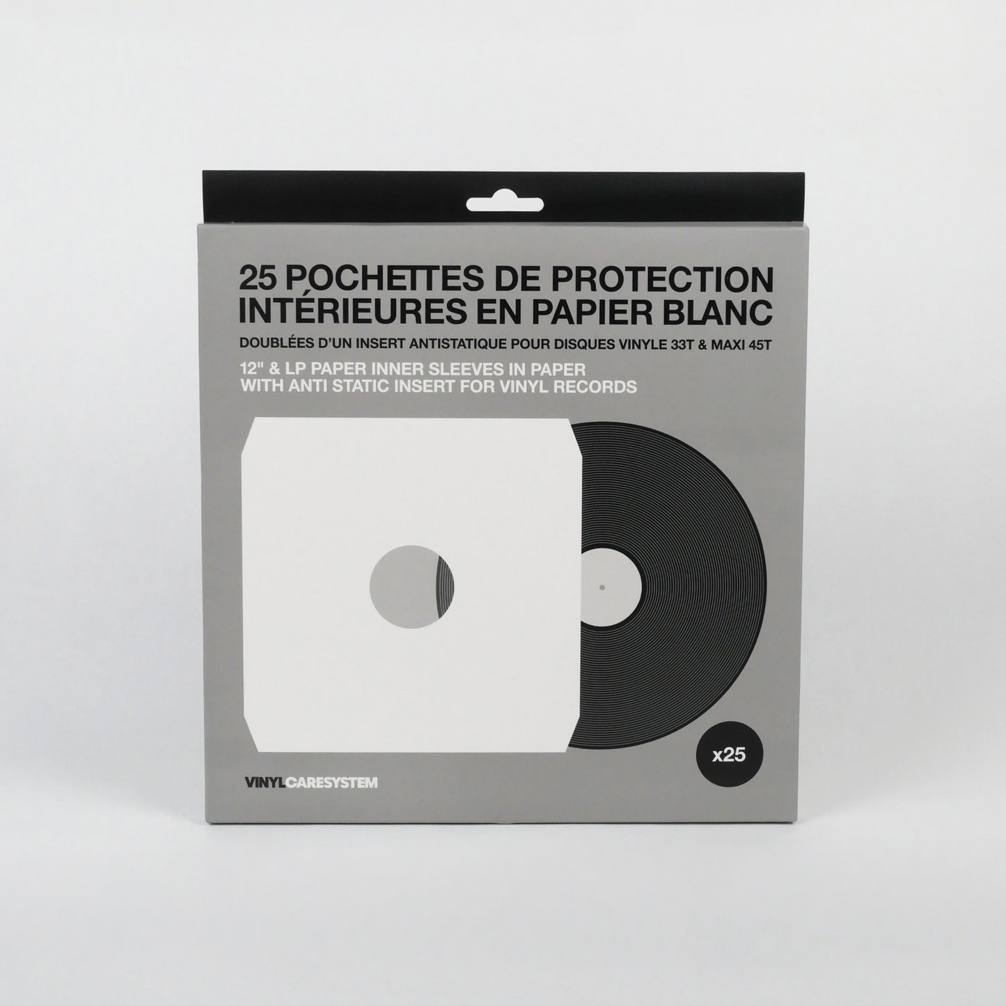 25 inner protective pockets made of white paper