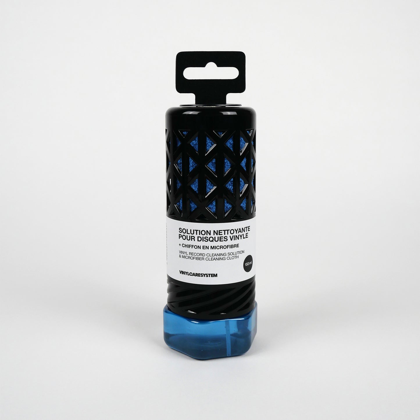 Solution nettoyante pour disque vinyle 150 ml et chiffon en microfibre