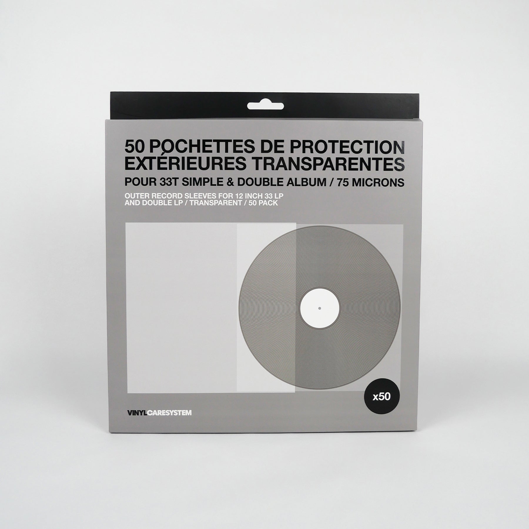 50 pochettes de protection extérieures